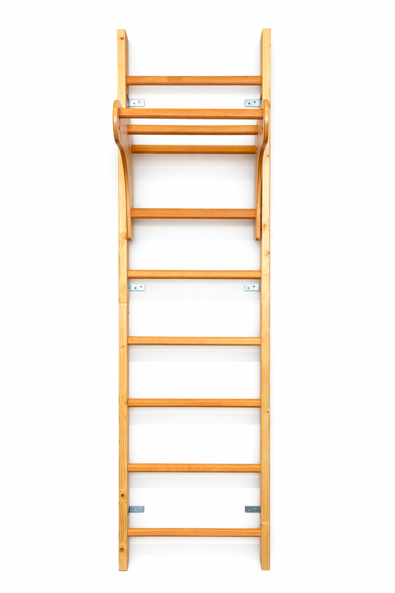 Medinės švediškos kopėtėlės RESTPRO® WOOD 230x65 cm su staliuku