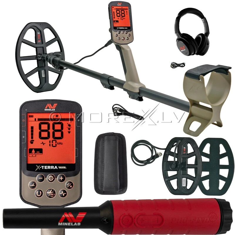 Metal detector Minelab X-Terra Elite Expedition Pack + GIFT PRO-FIND 40