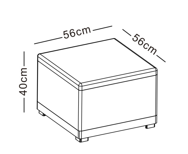 Kampinė rotango sodo sofa 247x190 cm ir 2 staliukai 56x56 cm, pilki