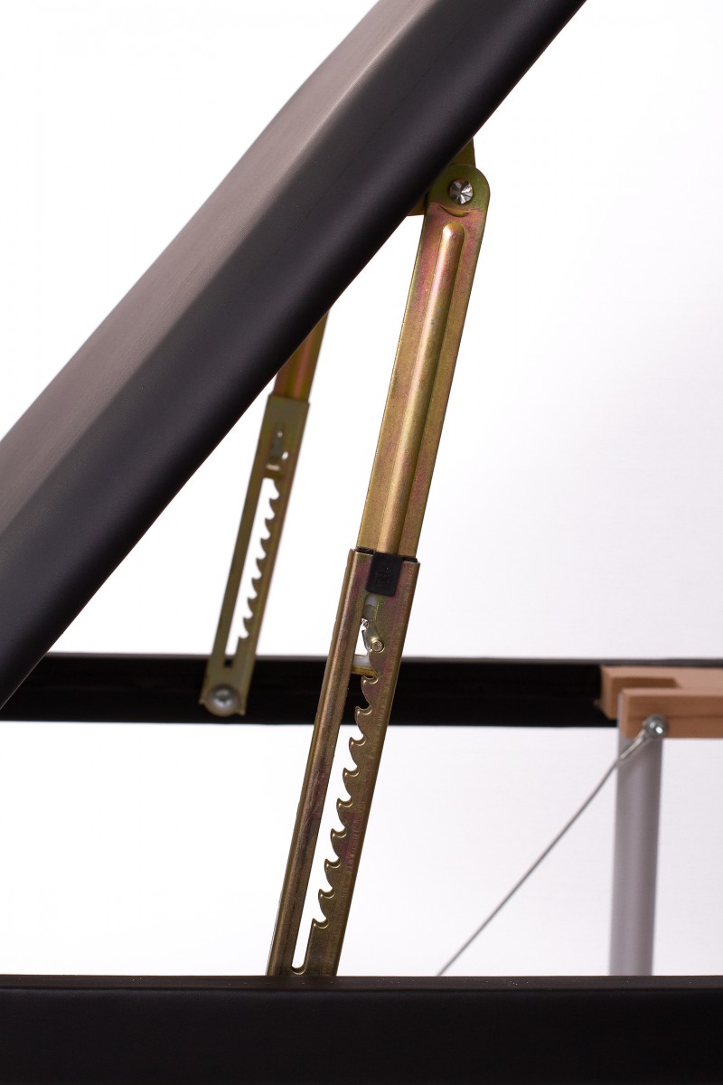 Sulankstomas masažo stalas RESTPRO® ALU 3 Black