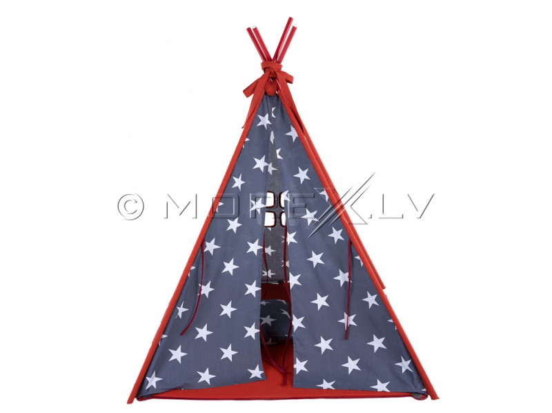Tipi bērnu telts, Zvaigznes, 104x104x124 cm