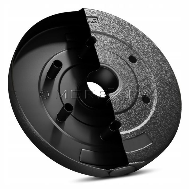 Vinyl weight disk for barbells and dumbbells (plate) 5 kg (31,5mm)