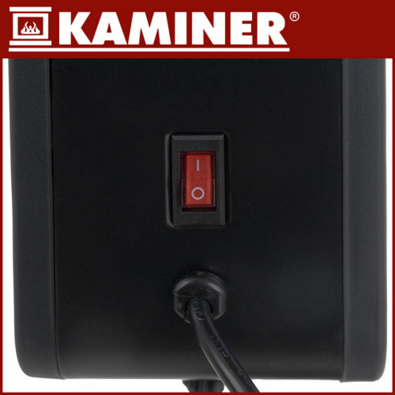 Electric Convection Heater 1000W / 1300W / 2300W with timer, black