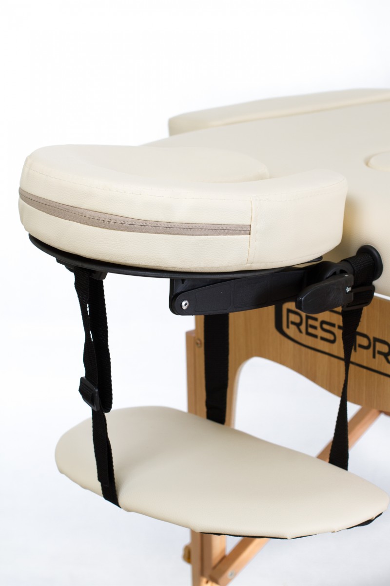 Saliekamais masāžas galds + masāžas ruļļi RESTPRO® Classic-3 Cream
