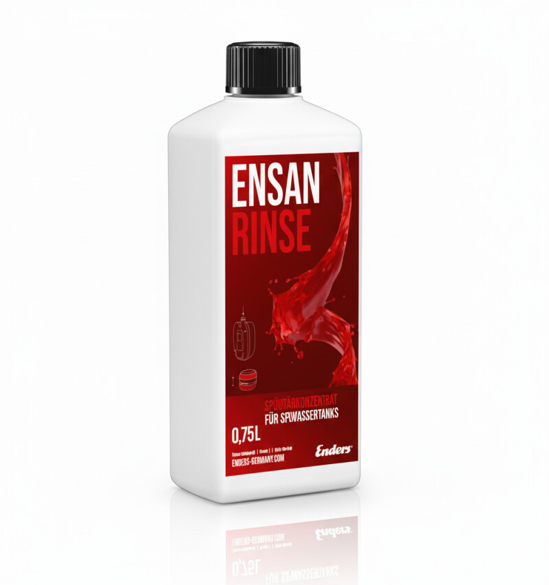 Sanitarinio skysčio koncentratas skalavimo bakui Ensan Rinse Active 0,75 L (50ml/10l)