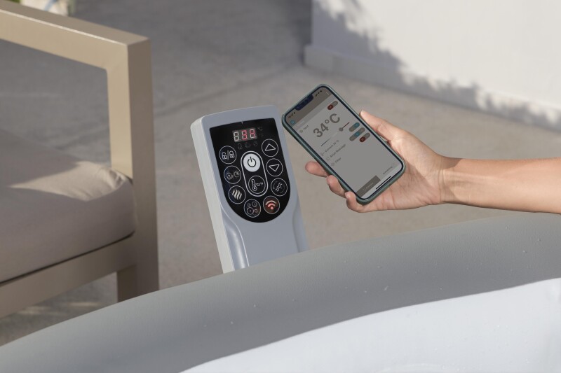 Bestway LAY-Z-SPA Hawaii AirJet 6001J sūkurinis - baseinas 6-8 asmenims