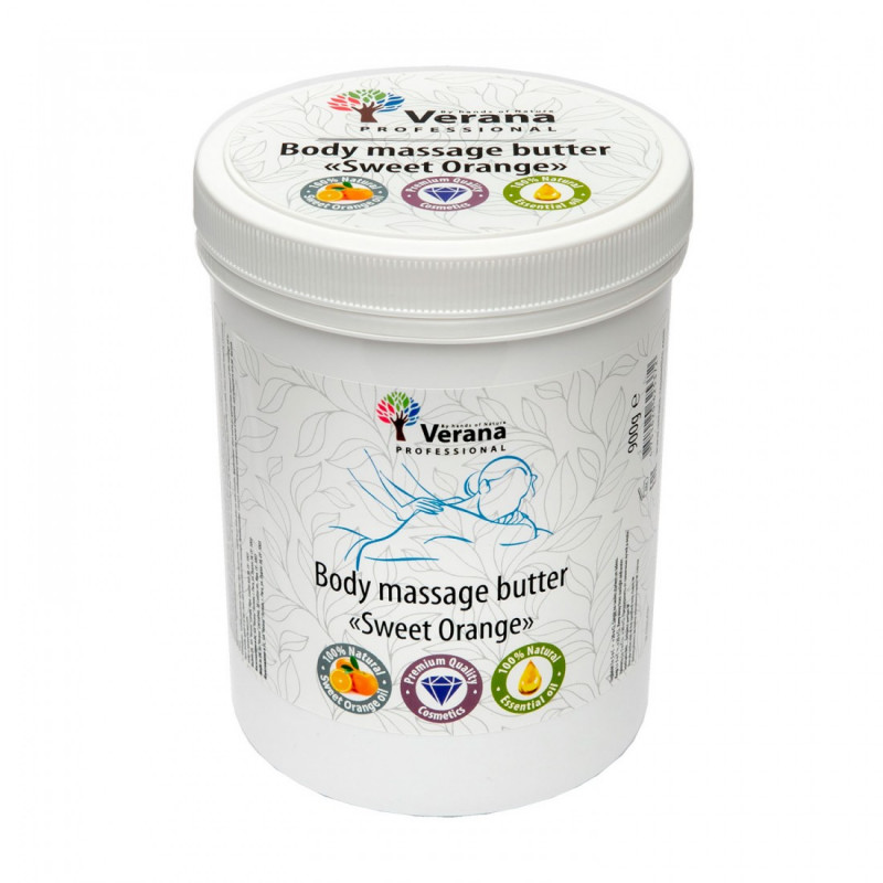 Body massage butter Verana Sweet Orange 900gr