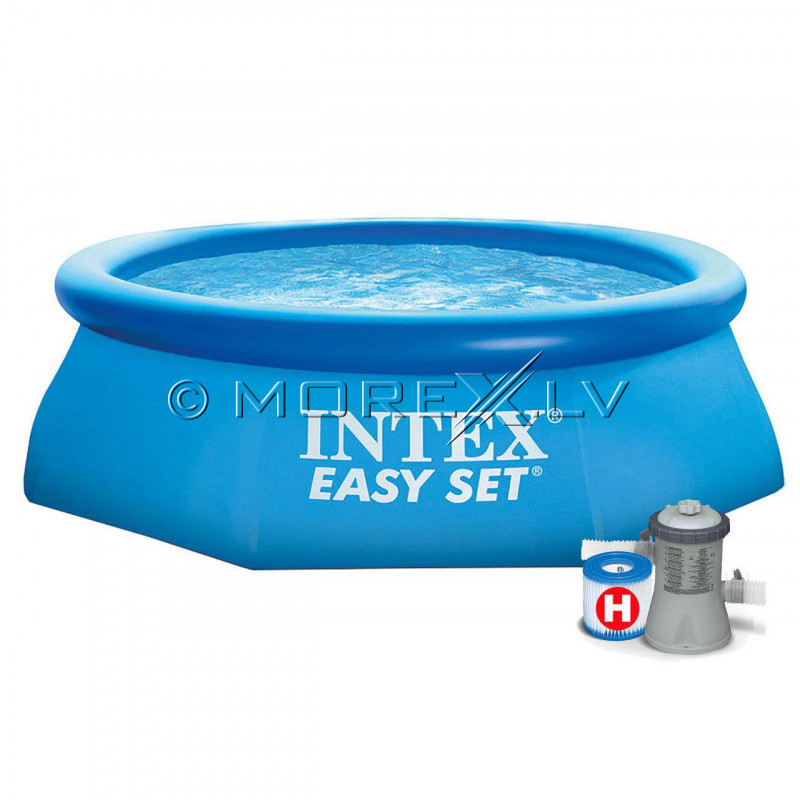 Baseins Intex Easy Set Pool 244х76 cm, ar filtra sūkni (28112)