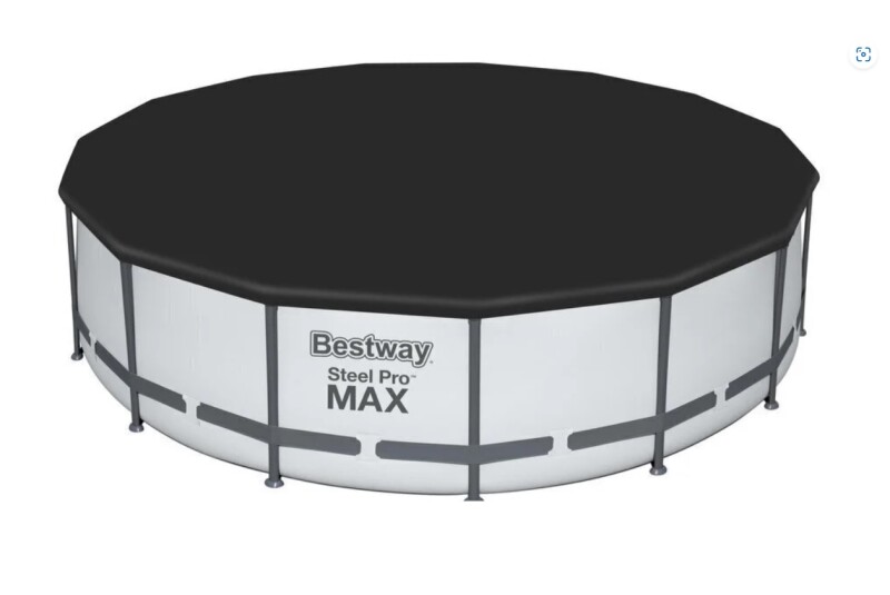 Karkasinis baseinas Bestway Steel Pro Max Set 457x122 cm, su filtruojančiu siurbliu ir priedais (56438)
