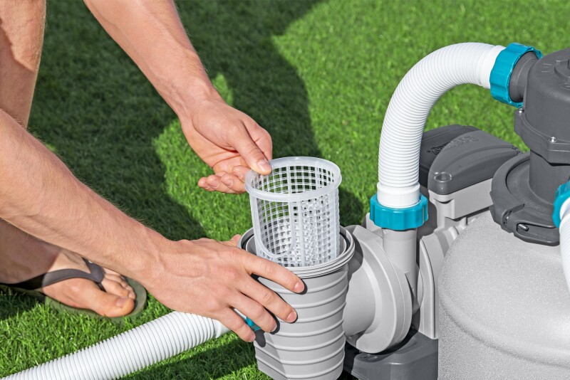 Bestway 58499 smėlio filtras siurblys 8327 L, bakas 20 kg