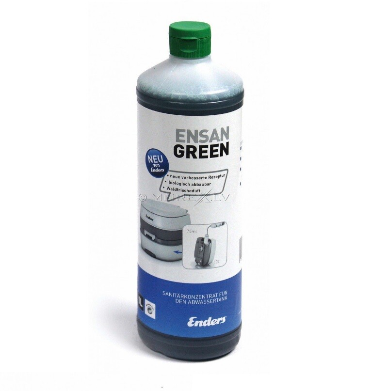 Sanitarinio skysčio koncentratas biotualetams Ensan Green 1 litre