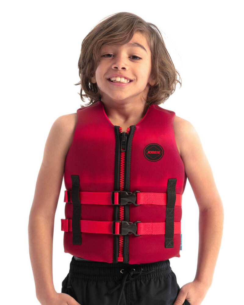 Vandens saugos liemenė vaikams Jobe Neoprene Life Vest, raudona