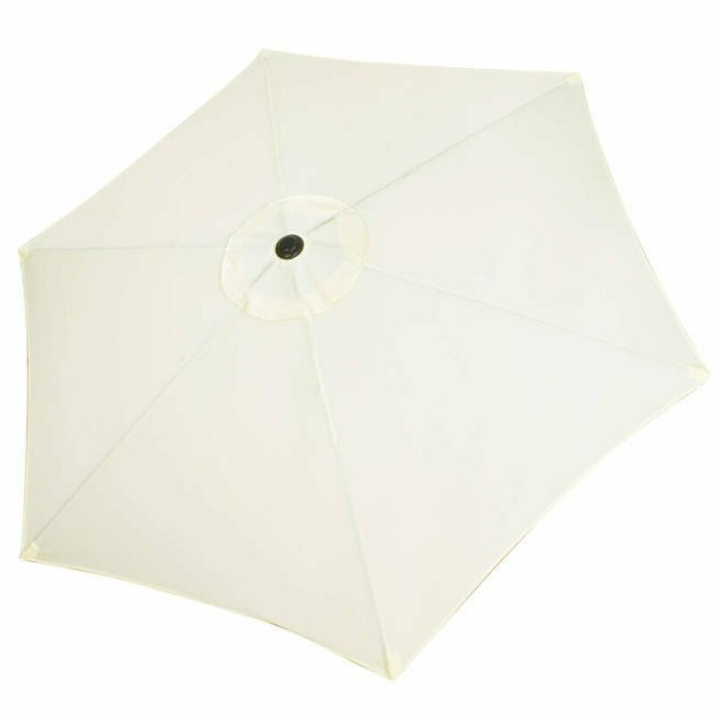 Sun protection umbrella 2,6 m, cream