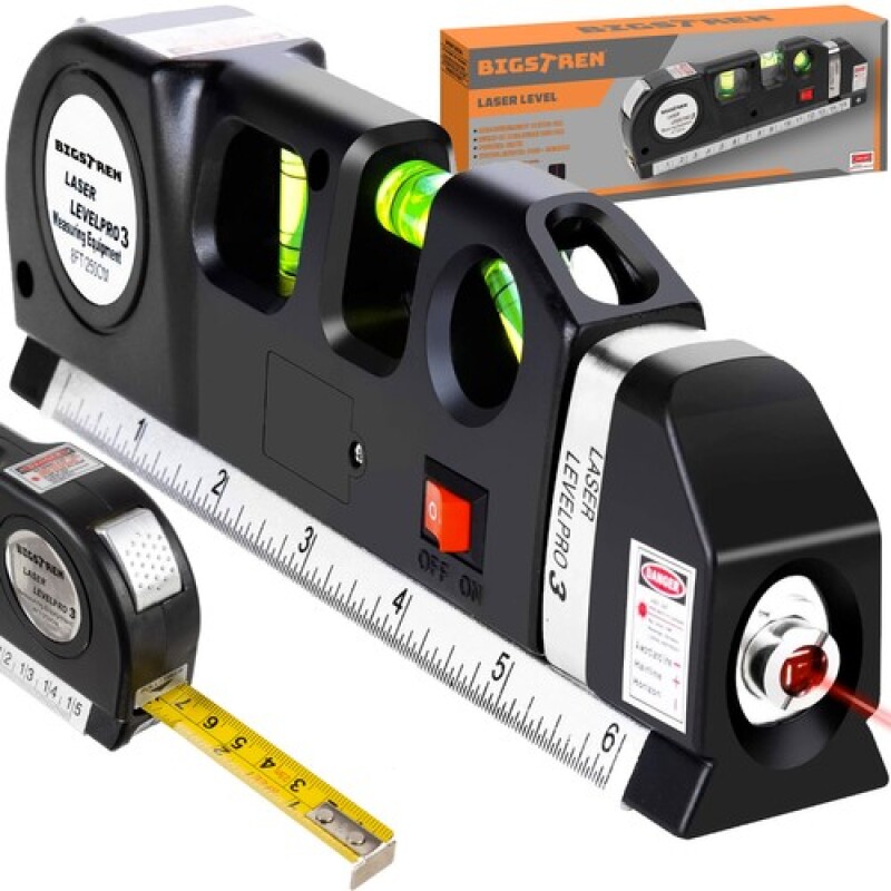 Lazerinis lygis su matuoti 250 cm