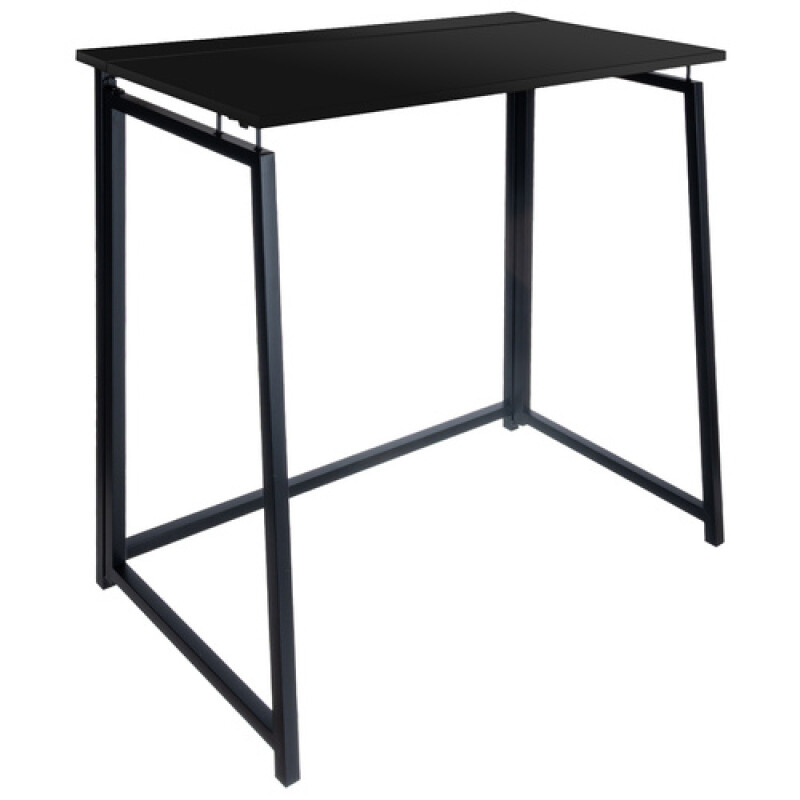 Folding table 80x75x40 cm, black