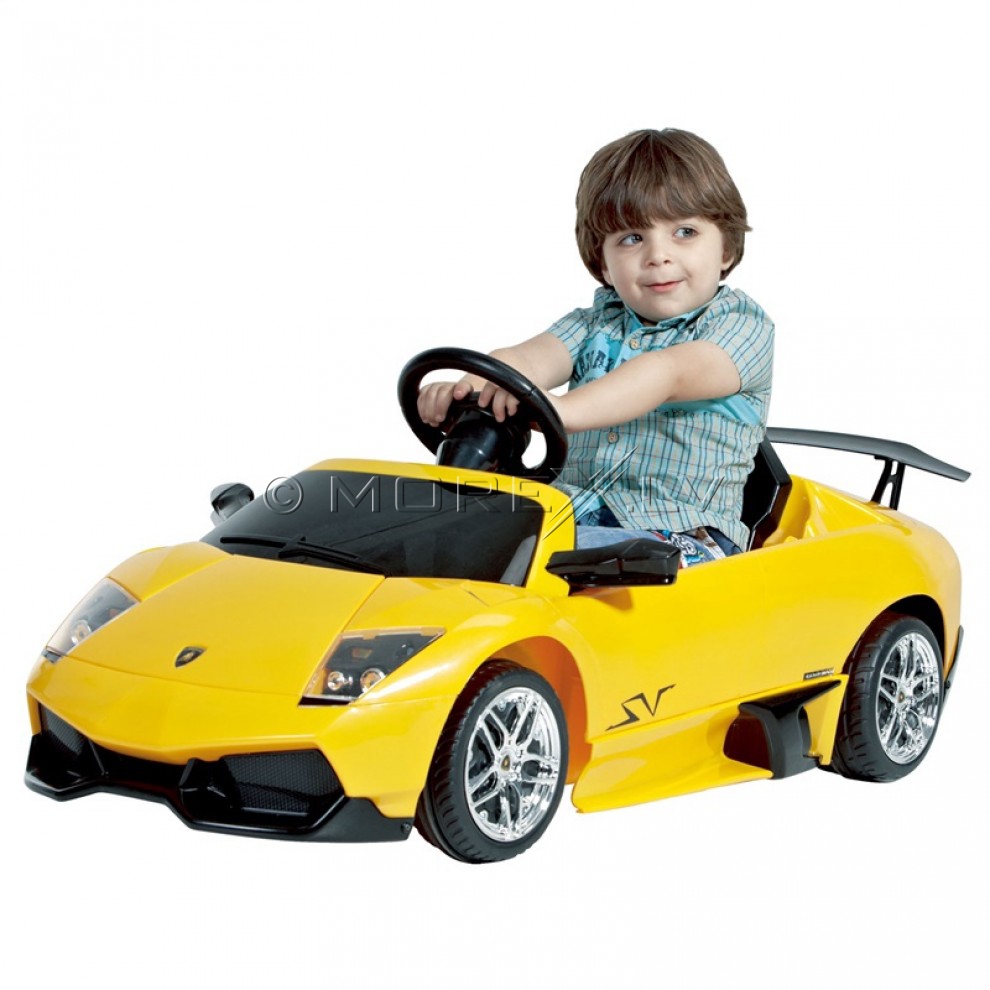 ŽAISLINIS AUTOMOBILIS LAMBORGINI KL-7001 GELTONAS