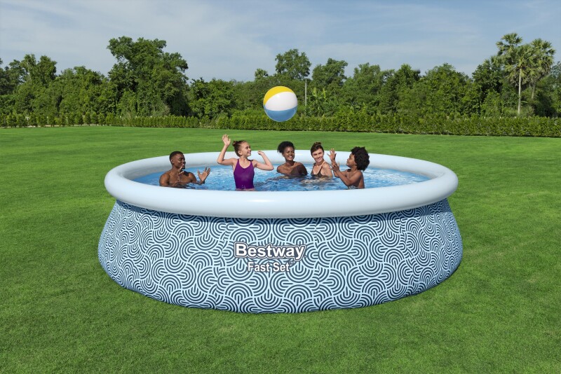 Baseinas Bestway 57372 Fast Set 457x107 cm Pool Set
