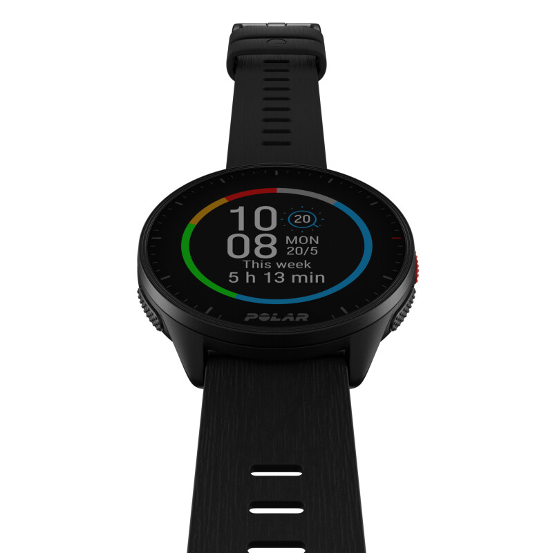 Sportinius laikrodžius POLAR PACER NIGHT BLACK, S-L