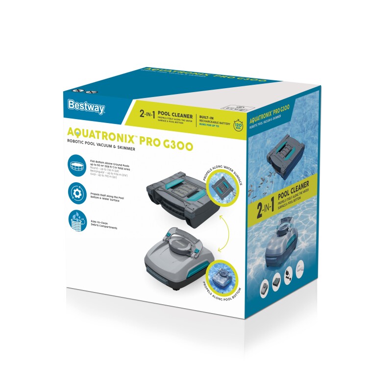 Робот и скиммер для очистки бассейна Aquatronix G300 Bestway 58942