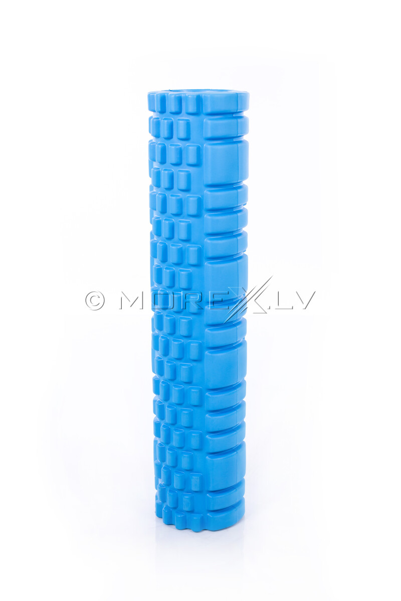 Massage Foam Roller Yoga Roller 14x62cm, mėlyna