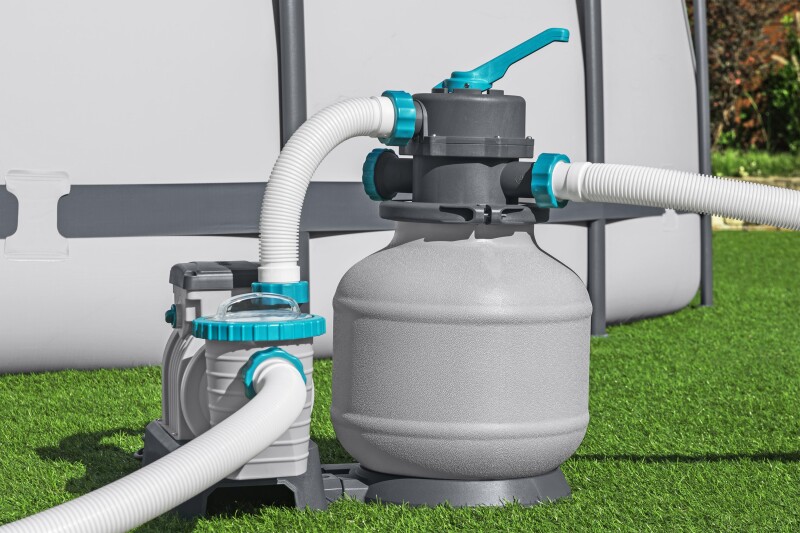 Bestway 58499 smėlio filtras siurblys 8327 L, bakas 20 kg