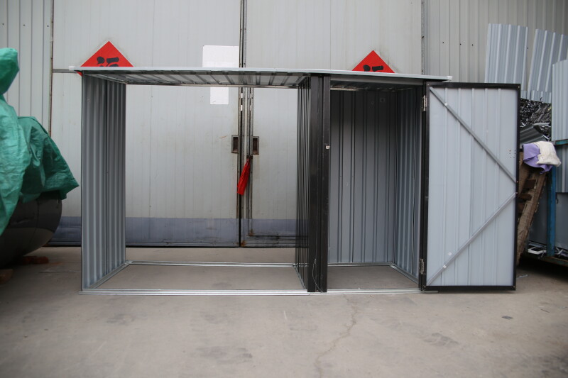 Metalinis sodo sandėliukas - namelis, 249x103x160 cm