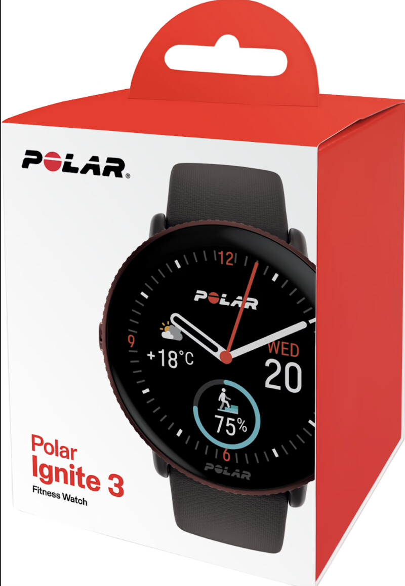 Sportinius laikrodžius POLAR IGNITE 3 BROWN COPPER, S-L