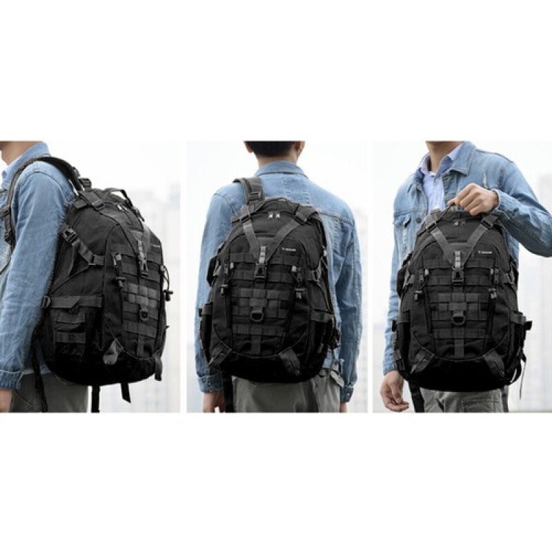 Military backpack 25L, black