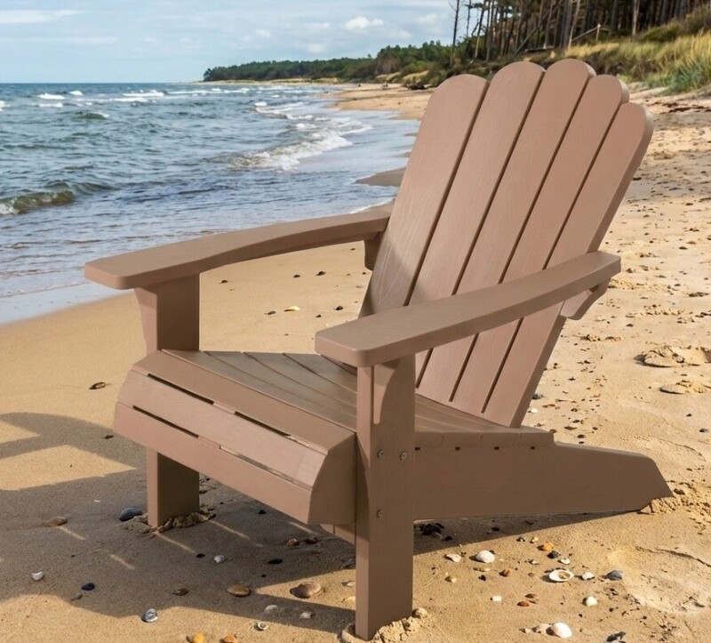 Sodo kėdė Adirondack 91x58x95 cm, ruda