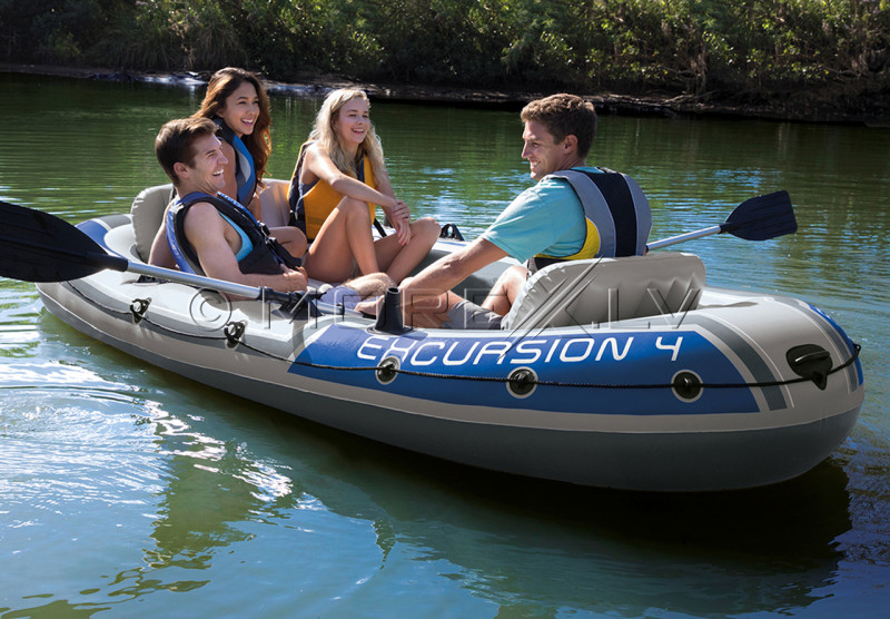 Inflatable boat Intex EXCURSION 4 BOAT SET, 315x165x43 (68324)