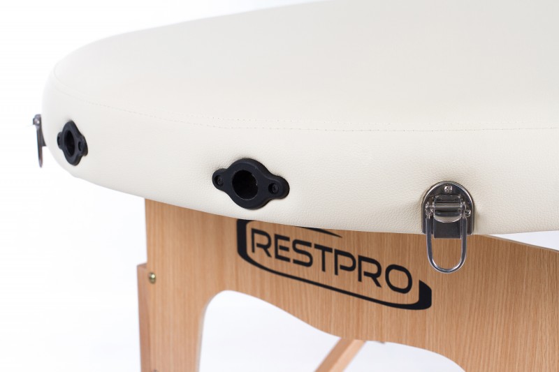 Masāžas galds (kušete) RESTPRO® Classic Oval 2 Cream