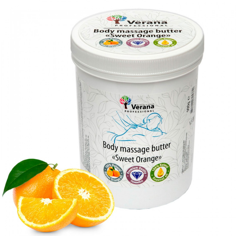 Body massage butter Verana Sweet Orange 900gr