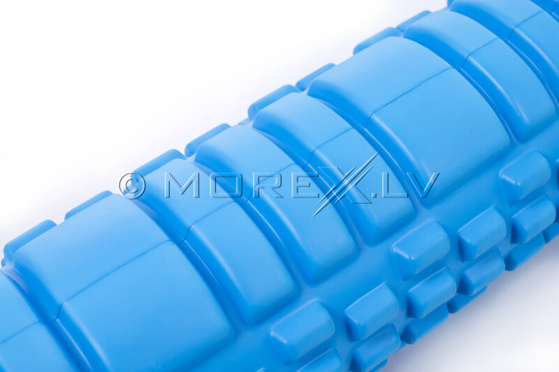 Massage Foam Roller Yoga Roller 14x62cm, mėlyna