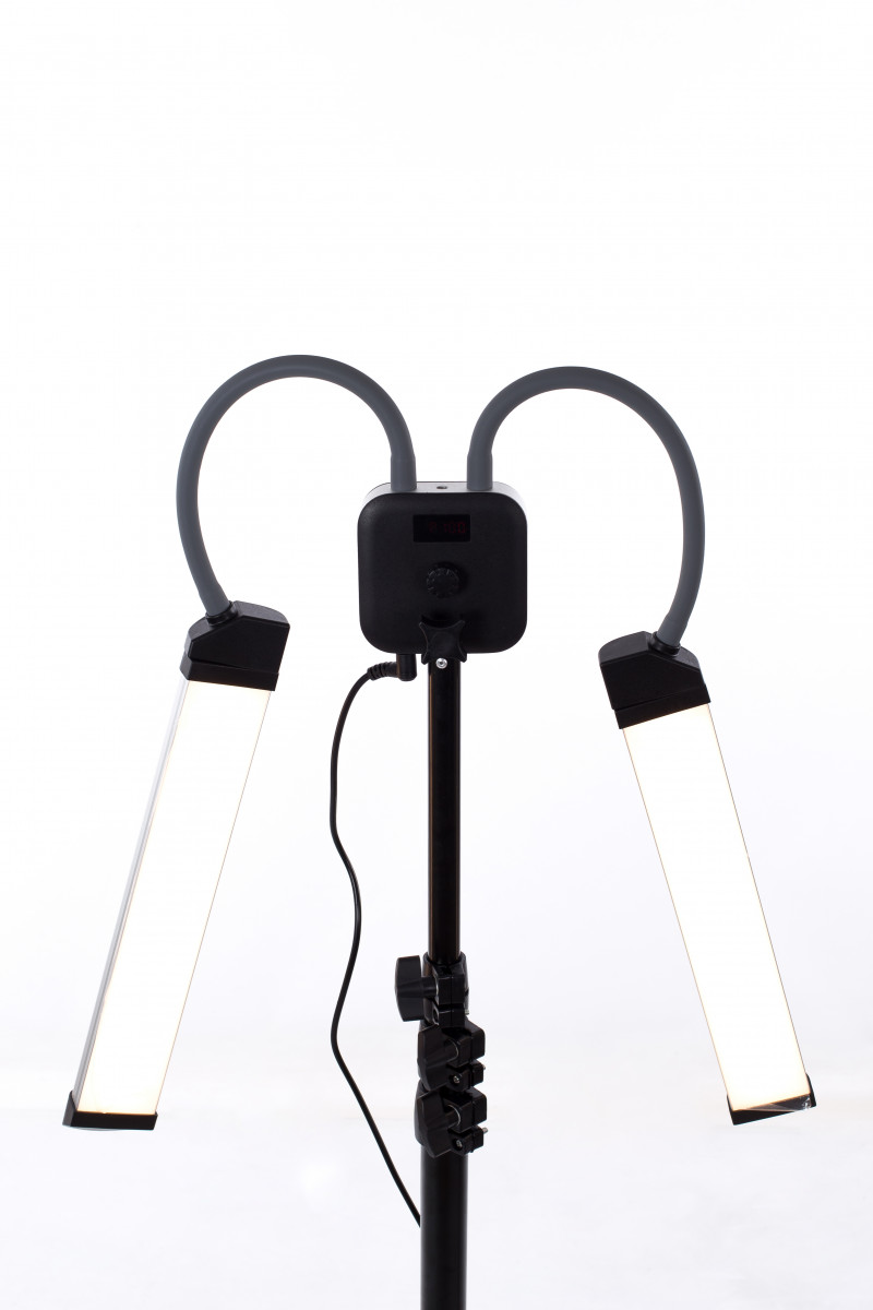 Kosmetologinė LED lempa 2x20W