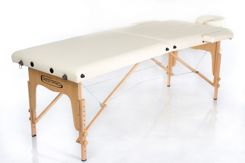 Masažo stalas + masažo pagalvėlės RESTPRO® Classic-2 Cream