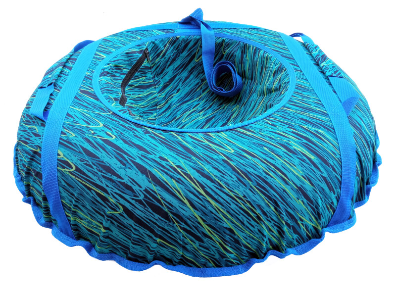 Надувные Санки-Ватрушка “Ocean” 95 cm, Синий-Зеленой