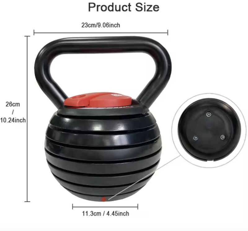 Reguliuojamas svarmuo 18 kg