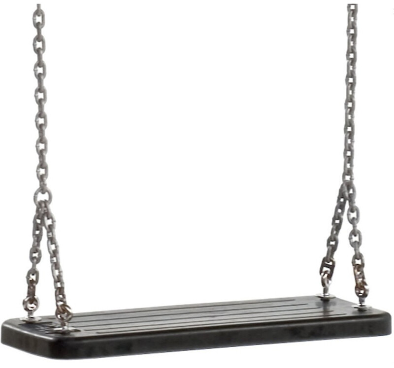 Zink-coated chain for rubber seat Ø5 mm, length 2 m