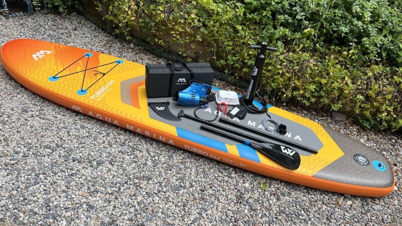 Irklentė Aqua Marina TURBO su elektriniu peilis BLUEDRIVE S 366x84x15 cm AMGO-366PFS
