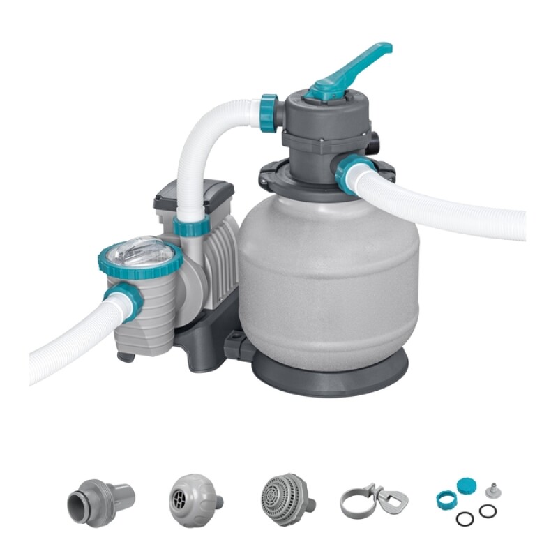 Bestway 58499 smėlio filtras siurblys 8327 L, bakas 20 kg