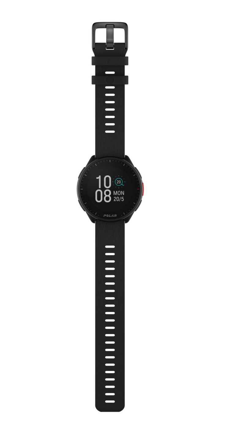 Sportinius laikrodžius POLAR PACER NIGHT BLACK, S-L