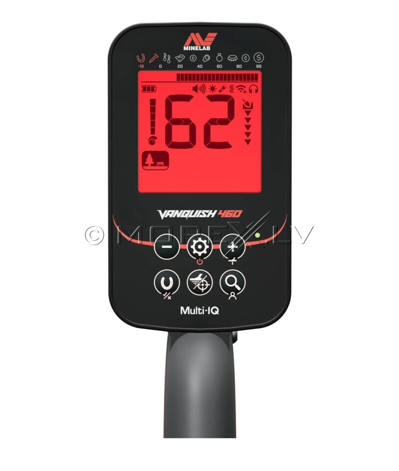 Metalo detektorius Minelab Vanquish 460