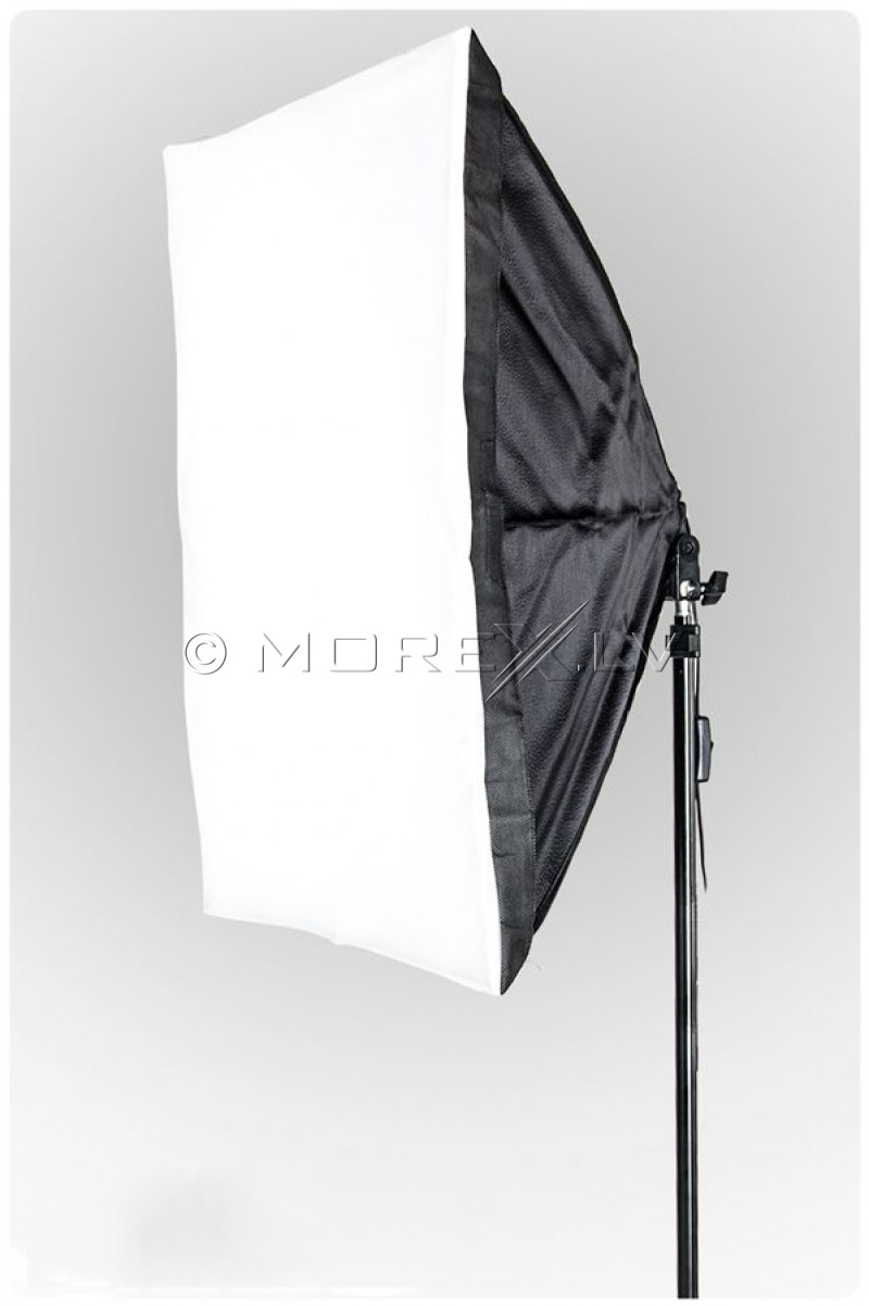Комплект для фотостудии Monohead Double 85W, Softbox 50x70cm со штативом (foto_3732)