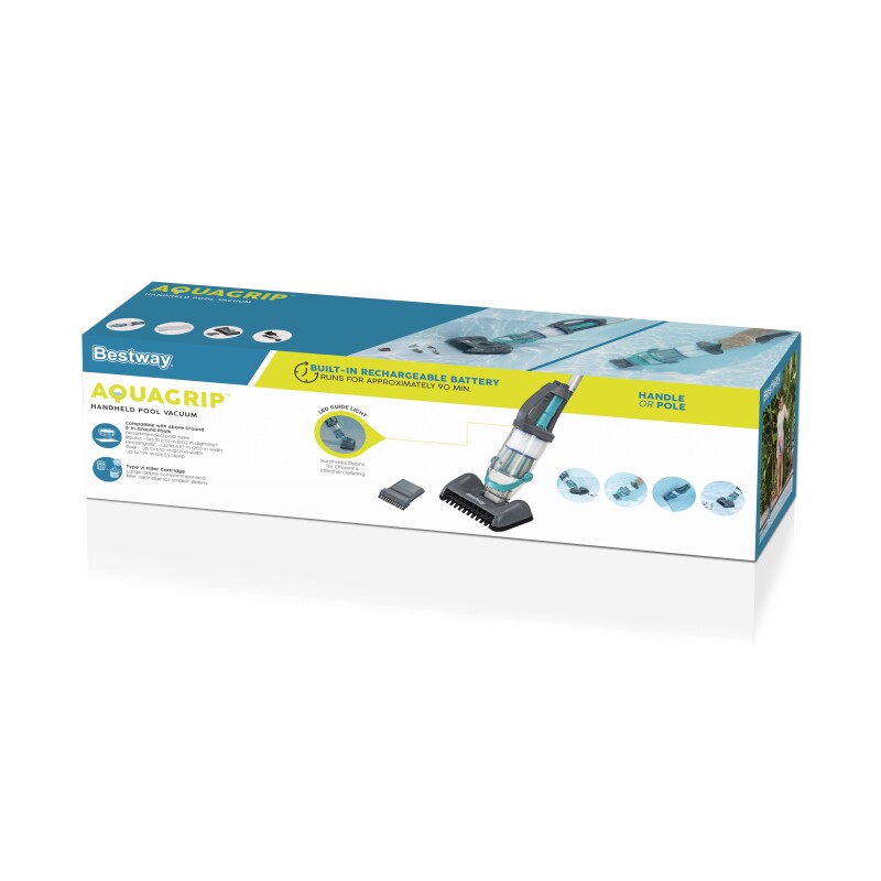 Akumuliatorinis rankinis povandeninis siurblys AquaGrip Bestway 58946