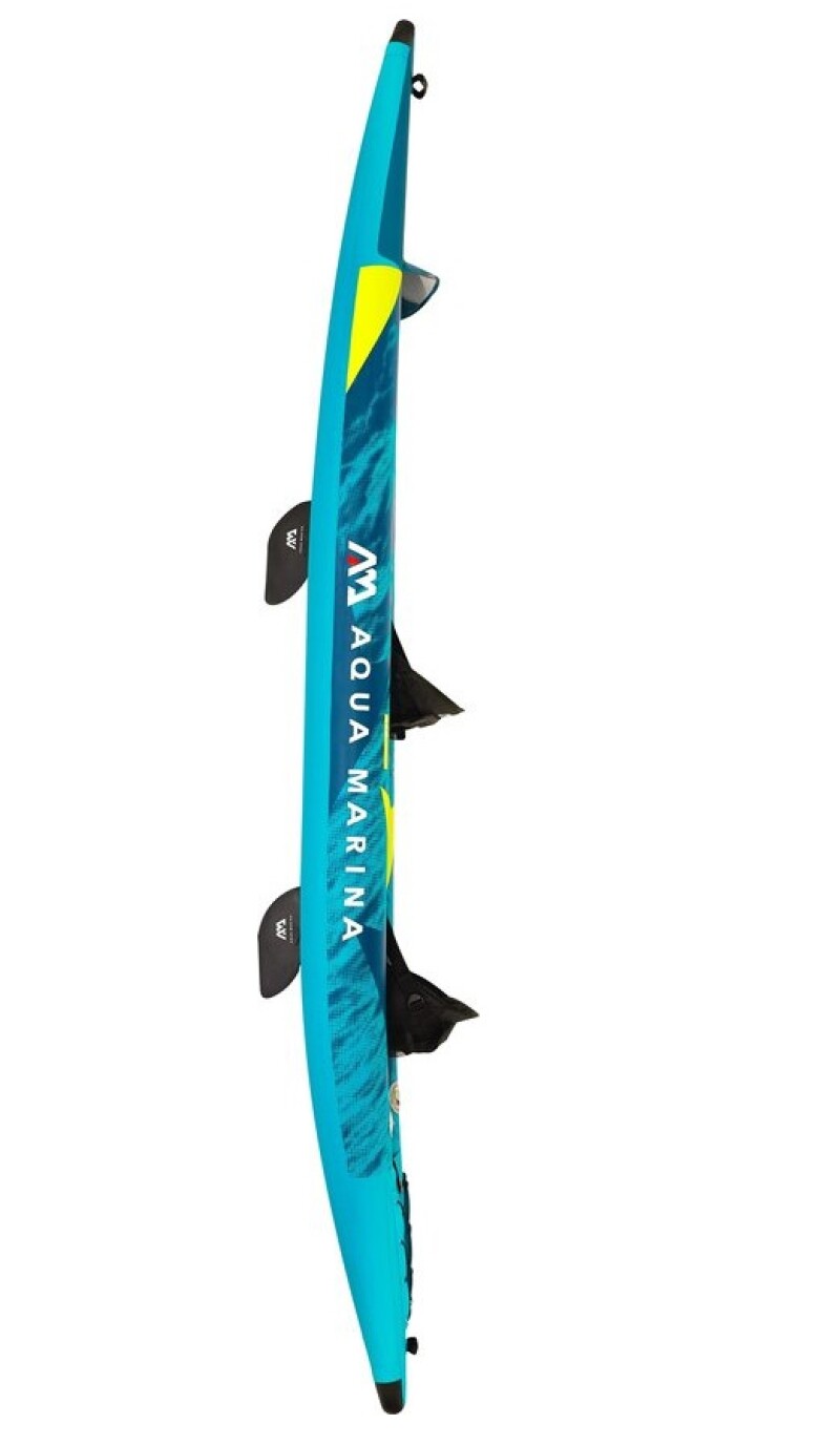 Dvivietis pripučiamas kajakas su irklu Aqua Marina Steam 412x80 cm ST-412