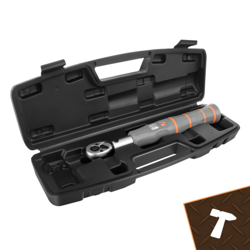 Dinamometrinis raktas 1/4 2-26 Nm dešine/kaire su terkšle