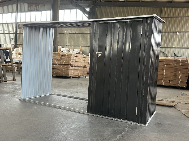 Metalinis sodo sandėliukas - namelis, 249x103x160 cm