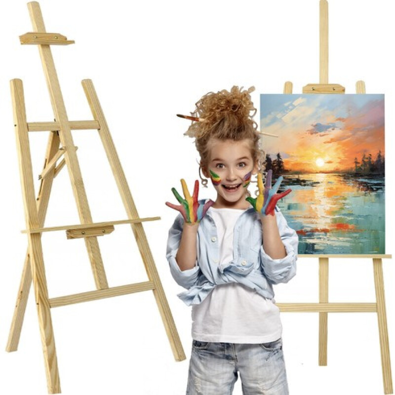 Molbertas, piešimo stovas, 170x56x75cm