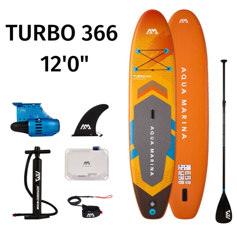Irklentė Aqua Marina TURBO su elektriniu peilis BLUEDRIVE S 366x84x15 cm AMGO-366PFS