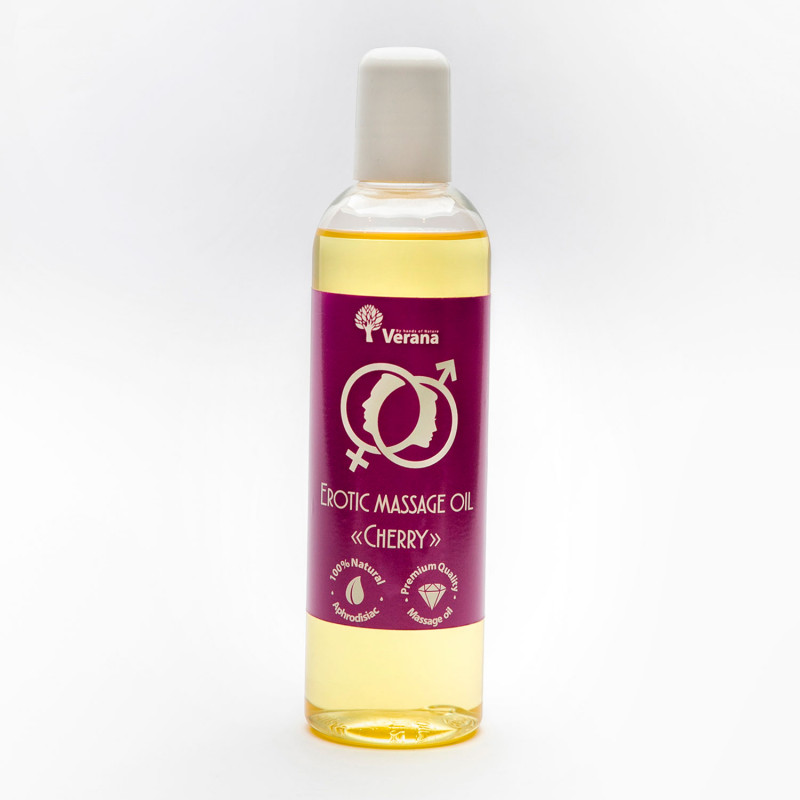 Erotic massage oil Verana, Cherry 250 ml